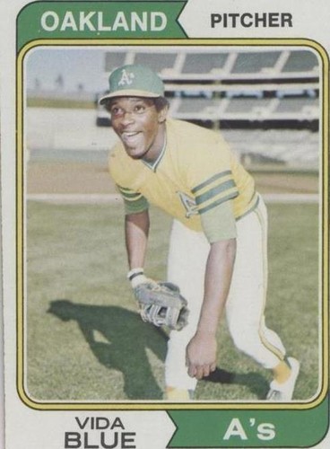 1974 Topps - Vida Blue #290