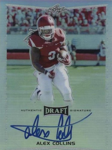 2016 Leaf Metal Draft Alex Collins #BA-AC1