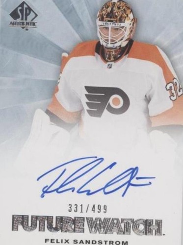 2021-22 SP Authentic - Felix Sandstrom #RFWA-FS