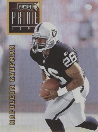 1996 Playoff Prime Napoleon Kaufman #187