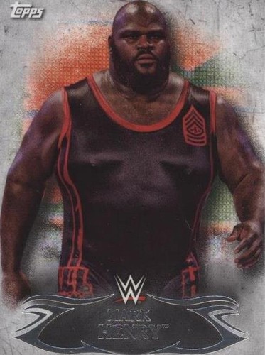 2015 Topps WWE Undisputed - Mark Henry #48