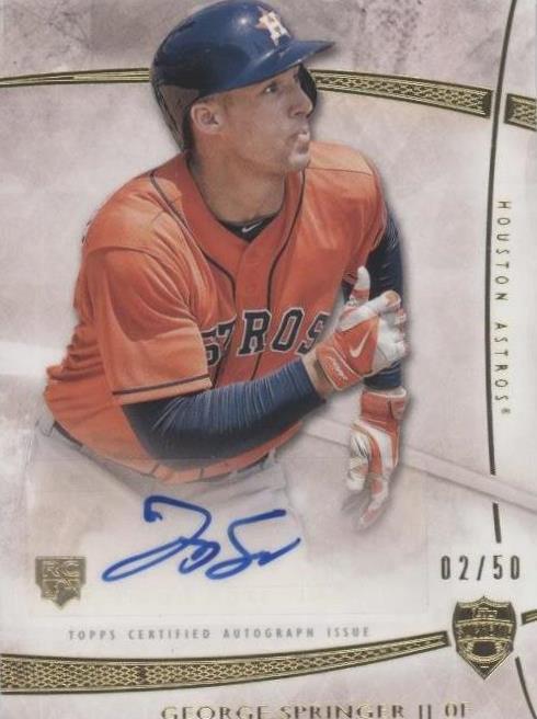 MLB 2014 Supreme RC ジョージスプリンガー ルーキーオート 2014 Topps Supreme - George Springer #SA-GSP for sale | eBay