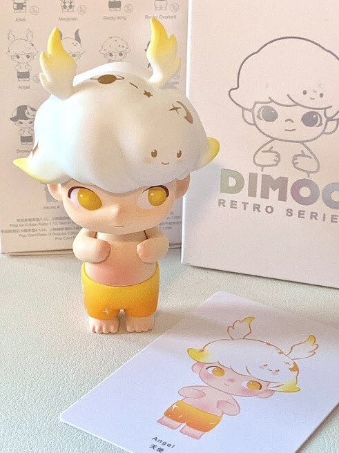 DIMOO popmart Joyful Angel フィギュア DIMOO popmart Joyful Angel フィギュア - メルカリ