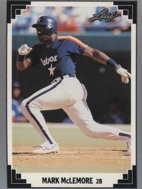 Hoja 1991 - Mark McLemore #86