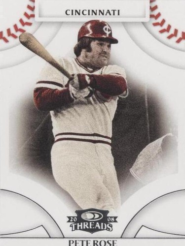 2008 Donruss Threads - Pete Rose #21
