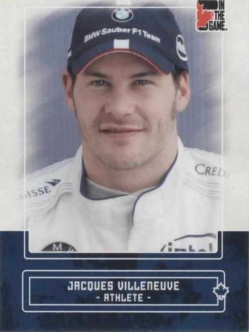 2011 In the Game Canadiana - Jacques Villeneuve #40