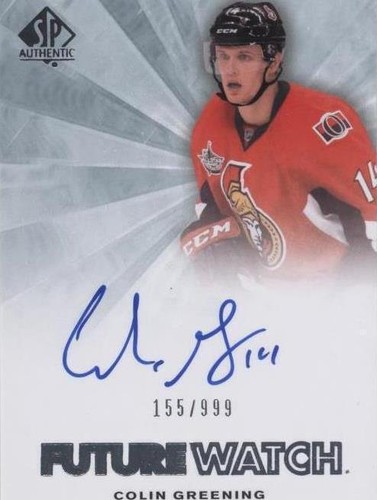 2011-12 SP Authentic - Colin Greening #251