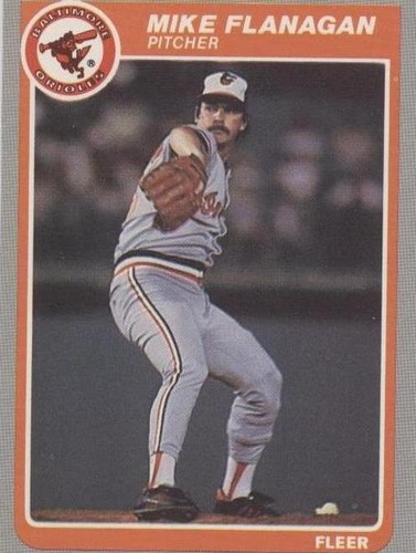 1985 Fleer - Mike Flanagan #177