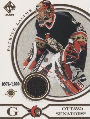 2003-04 Pacific Private Stock Reserve - Patrick Lalime #187