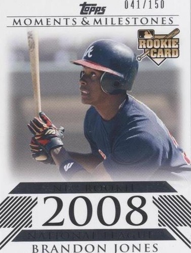 2008 Topps Moments & Milestones - Brandon Jones #188