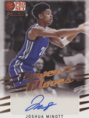 2021-22 Leaf Pro Set Power - Joshua Minott #PM-JM1