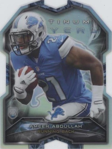 2015 Topps Platinum Ameer Abdullah #PDC-AA
