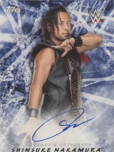 2018 Topps WWE Road to Wrestlemania - Shinsuke Nakamura #A-SN