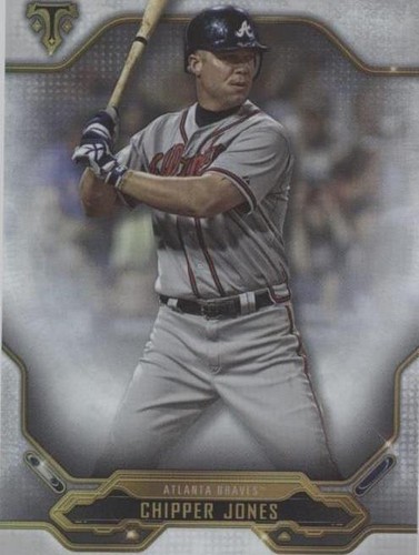 2020 Topps Triple Threads - Chipper Jones #8