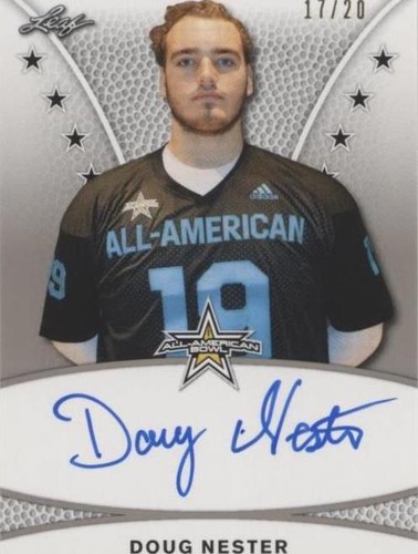 2019 Leaf Metal U.S. Army All-American Bowl Doug Nester #TA-DN1