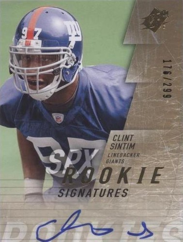 2009 SPx Clint Sintim #144