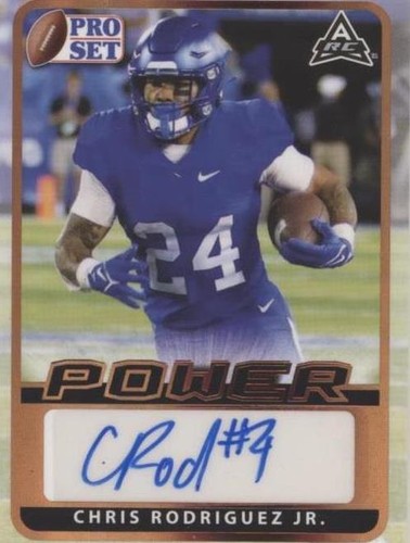 2021 Leaf Pro Set Power Chris Rodriguez Jr. #BA-CRJ