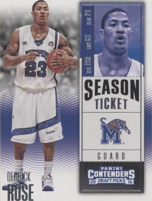 Selecciones del draft Panini Contenders 2016-17 - Derrick Rose #28
