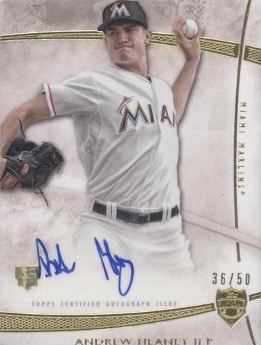 2014 Topps Supreme - Andrew Heaney #SA-AH
