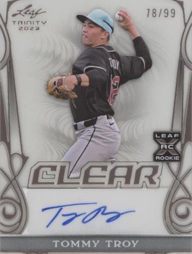 2023 Leaf Trinity - Tommy Troy #CA-TT1