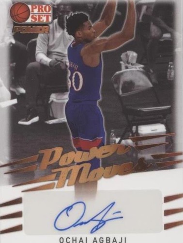 2021-22 Leaf Pro Set Power - Ochai Agbaji #PM-OA1