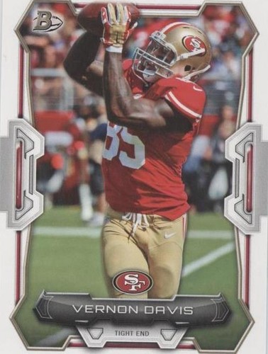 2015 Bowman Vernon Davis #93