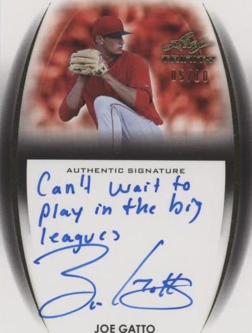 2014 Leaf Trinity - Joe Gatto #A-JG2