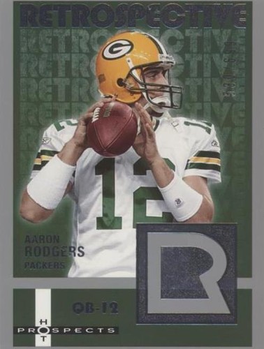 2006 Fleer Hot Prospects Aaron Rodgers #RE-AR