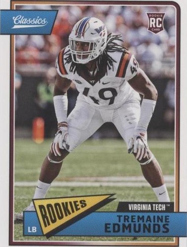 2018 Panini Classics Tremaine Edmunds #241