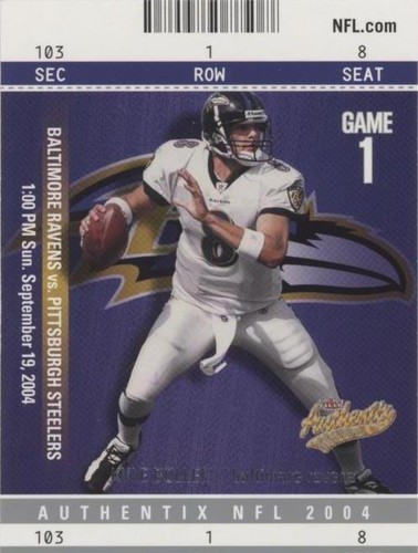 2004 Fleer Authentix Kyle Boller #82