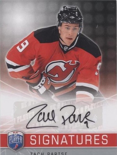 2008-09 Upper Deck Be a Player - Zach Parise #S-ZP