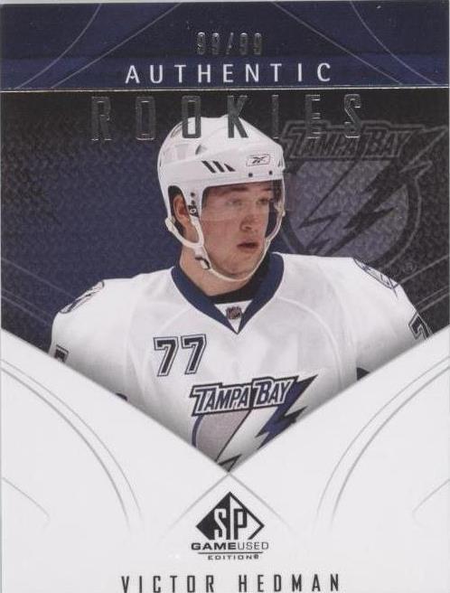 Juego SP 2009-10 edición usada - Victor Hedman #192