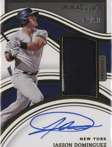 2023 Panini Immaculate Collection - Jasson Dominguez #19