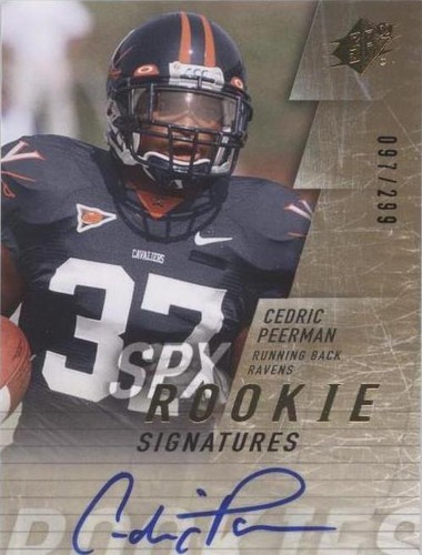 2009 SPx Cedric Peerman #139