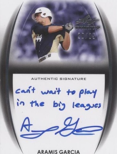 2014 Leaf Trinity - Aramis Garcia #A-AG1