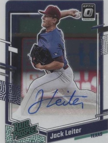 2023 Panini Donruss - Jack Leiter #RPS-JL