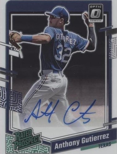 2023 Panini Donruss - Anthony Gutierrez #RPS-AG