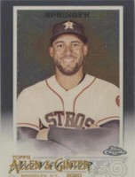 2020 Topps Allen & Ginter Chrome - George Springer #12