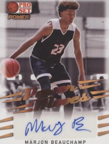 2021-22 Leaf Pro Set Power - MarJon Beauchamp #PM-MJB