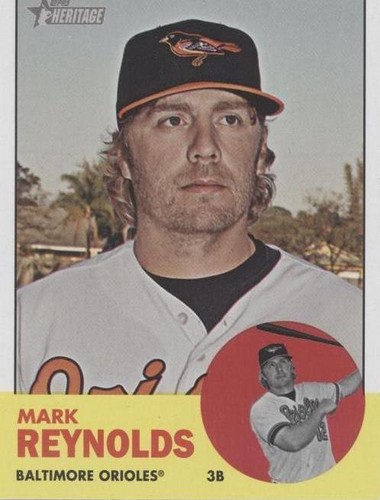 2012 Topps Heritage - Mark Reynolds #345
