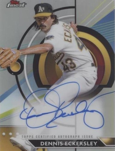 2023 Topps Finest - Dennis Eckersley #FA-DE