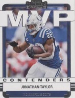 2022 Panini Contenders Jonathan Taylor #MVP-JTA