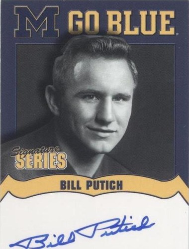 2002 TK Legacy Michigan Wolverines Bill Putich #MGB16