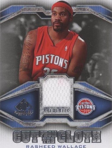 2007-08 SP Game Used - Rasheed Wallace #CC-RW