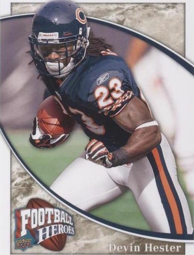 2009 Upper Deck Football Heroes Devin Hester #38