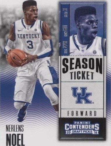 2016-17 Panini Contenders Draft Picks - Nerlens Noel #73