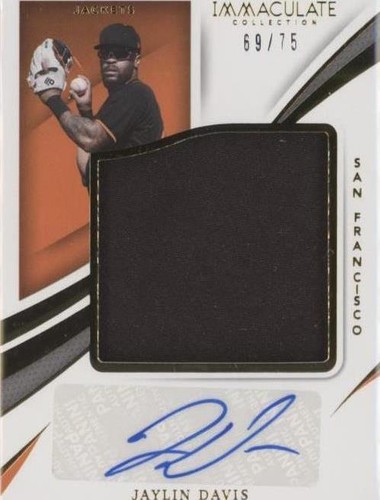 2021 Panini Immaculate Collection - Jaylin Davis #J-JA