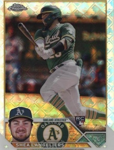 2023 Topps Chrome Logofractor Edition - Shea Langeliers #175