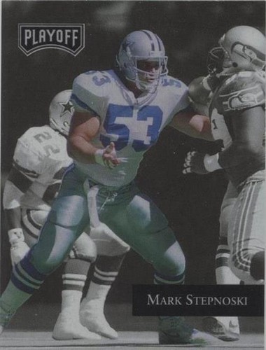 1992 Playoff Mark Stepnoski #44