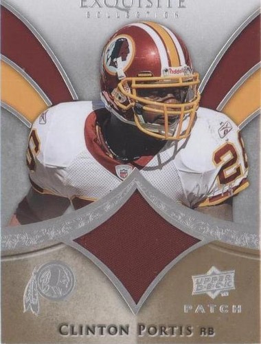2009 Upper Deck Exquisite Collection Clinton Portis #P-CP